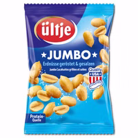 Ültje Jumbo Erdnüsse, geröstet und gesalzen, 200g Beutel Ültje Jumbo Erdnüsse, geröstet und gesalzen, 200g Beutel Bild 1