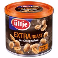 Ültje Extra Roast Erdnüsse, gesalzen, Nüsse, 180g Dose Ültje Extra Roast Erdnüsse, gesalzen, Nüsse, 180g Dose Bild 1