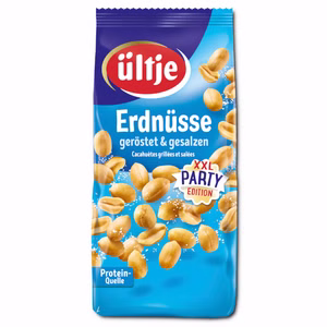Ültje Erdnüsse, geröstet und gesalzen, 450g Beutel Bild 1