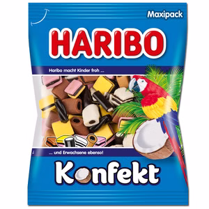 Haribo Lakritz Konfekt 500g Beutel Haribo Lakritz Konfekt 500g Beutel Bild 1