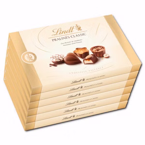 Lindt Pralines Classic Schokolade 6 Packungen je 125g Lindt Pralines Classic Schokolade 6 Packungen je 125g Bild 1