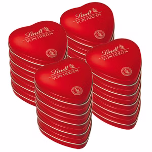 Lindt Von Herzen Pralinen 30g Dose, 20 Stück Lindt Von Herzen Pralinen 30g Dose, 20 Stück Bild 1