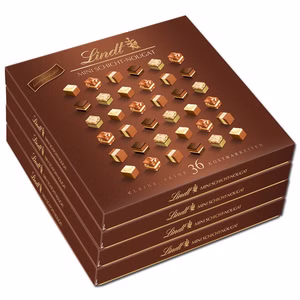 Lindt Mini Schicht-Nougat Pralines 165g 4 Packungen Bild 1