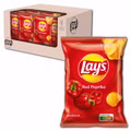 Lay's Red Paprika, Kartoffelchips, 20 Beutel je 35g Bild 1