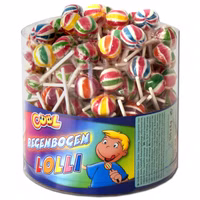 Regenbogen-Lutscher, Lolli, 150 Stück Regenbogen-Lutscher, Lolli, 150 Stück Bild 1