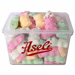 Aseli Süsse Bärchen, Bären, Schaumzucker, ca. 66 Stück Bild 1