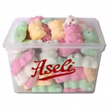 Aseli Süsse Bärchen, Bären, Schaumzucker, ca. 66 Stück Bild 1