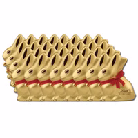 Lindt Goldhase 50g, Schokolade, 32 Stück Lindt Goldhase 50g, Schokolade, 32 Stück Bild 1