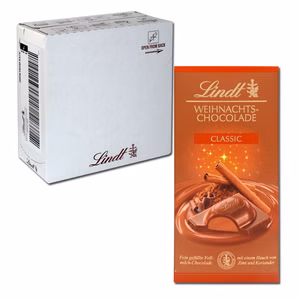 Lindt Weihnachts-Chocolade 100g, Schokolade, 24 Tafeln Bild 1