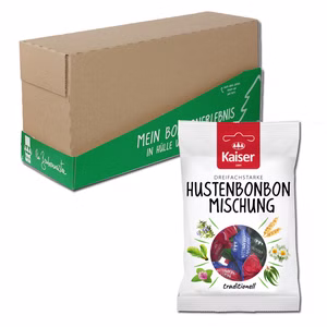 Kaiser Husten-Bonbon Mischung, Halsbonbons, 18 Beutel je 100g Bild 1