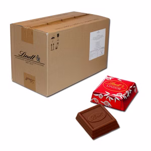 Lindt Lindor Les Carres 3Kg, Schokolade, Praline, 334 Stk Lindt Lindor Les Carres 3Kg, Schokolade, Praline, 334 Stk Bild 1
