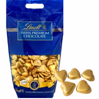 Lindt Herzli Milch gold 2,5 kg, Schokolade, Praline Lindt Herzli Milch gold 2,5 kg, Schokolade, Praline Bild 1