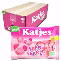 Katjes Fred Ferkel, Fruchtgummi Schaumzucker 16 Beutel je 210g Katjes Fred Ferkel, Fruchtgummi Schaumzucker 16 Beutel je 210g Bild 1