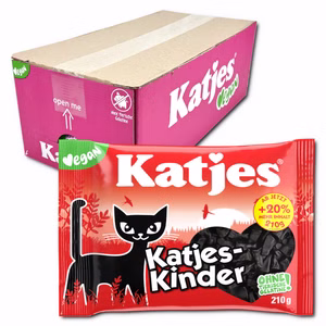 Katjes Kinder, Lakritz, 20 Beutel je 210g Bild 1