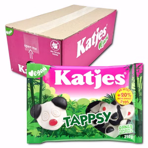 Katjes Tappsy, Lakritz, Fruchtgummi, 16 Beutel je 210g Bild 1