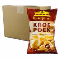 Kaiserpalast Kroepoek, Krabbenchips, 10 Beutel je 80g Kaiserpalast Kroepoek, Krabbenchips, 10 Beutel je 80g Bild 1
