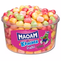 Haribo, Maoam Frucht-Kracher, Kaubonbon, 265 Stück Haribo, Maoam Frucht-Kracher, Kaubonbon, 265 Stück Bild 1