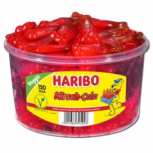 Haribo Kirsch-Cola, Fruchtgummi, 150 Stück Bild 1