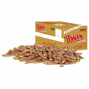 Twix Minis im Großverbrauchergebinde Schokolade,150 Riegel Bild 1