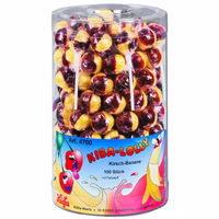 Küfa Kirsch-Banane-Lutscher *KIBA*, Lolly, 100 Stück Küfa Kirsch-Banane-Lutscher *KIBA*, Lolly, 100 Stück Bild 1