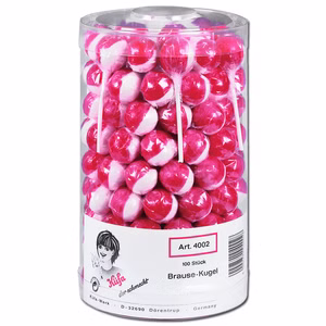Küfa Brause-Kugel-Lutscher, Lolly, 100 Stück Küfa Brause-Kugel-Lutscher, Lolly, 100 Stück Bild 1
