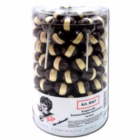 Küfa Schoko-Vanille Kugel Lutscher, Lolly, 100 Stück Küfa Schoko-Vanille Kugel Lutscher, Lolly, 100 Stück Bild 1