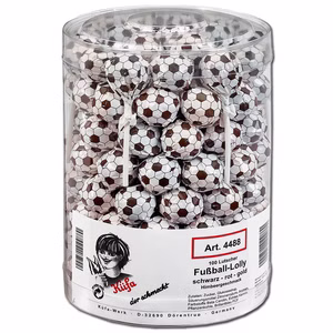 Küfa Fußball-Lollies, Lutscher, 100 Stück Küfa Fußball-Lollies, Lutscher, 100 Stück Bild 1