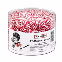 Küfa Pfefferminzkissen, gefüllte Bonbons, 1,5 kg Dose Küfa Pfefferminzkissen, gefüllte Bonbons, 1,5 kg Dose Bild 1