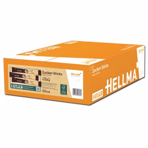 Hellma Zucker Sticks, Feinzucker Portionen 1000 Stück Bild 1