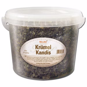 Hellma Krümel-Kandis lose, Zucker, 2,5 kg Bild 1