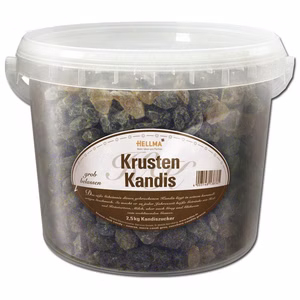 Hellma Krusten-Kandis lose, Zucker, 2,5 kg Bild 1