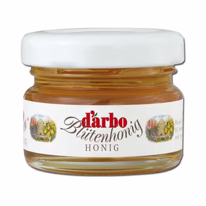 Darbo Blütenhonig im Miniglas, Honig, 60 Stück Bild 1