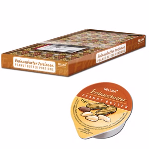 Hellma Erdnussbutter, Peanut-Butter, 80 Portionen je 15g Bild 1