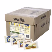 Wasa Knäckebrot Sortiment, 100 Packungen mit je 2 Scheiben Wasa Knäckebrot Sortiment, 100 Packungen mit je 2 Scheiben Bild 1