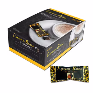 Hellma Schokolierte Espresso-Bohne Zartbitter, 40 Stück Bild 1