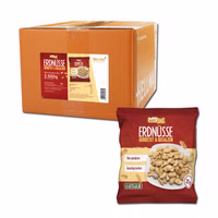 Hellma Erdnüsse, geröstet und gesalzen, 100 Beutel je 25g Hellma Erdnüsse, geröstet und gesalzen, 100 Beutel je 25g Bild 1