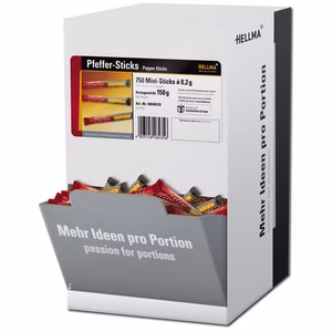 Hellma Pfeffersticks, Portionssticks, 750 Stück Bild 1