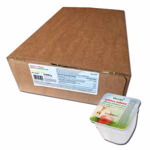 Hellma Apfelmus-Erdbeere, Fruchtpüree Portionen, 48 Stück Bild 1