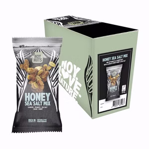 NoyNuts Honey Sea Salt Mix, Nussmischung, 12 Beutel je 45g Bild 1