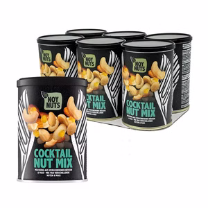 NoyNuts Cocktail Nut Mix, Nussmischung, 6 Dosen je 100g NoyNuts Cocktail Nut Mix, Nussmischung, 6 Dosen je 100g Bild 1