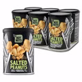 NoyNuts Salted Peanuts, Erdnüsse, 6 Dosen je 150g NoyNuts Salted Peanuts, Erdnüsse, 6 Dosen je 150g Bild 1