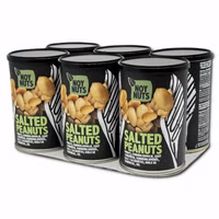 NoyNuts Salted Peanuts, Erdnüsse, 6 Dosen je 150g NoyNuts Salted Peanuts, Erdnüsse, 6 Dosen je 150g Bild 2