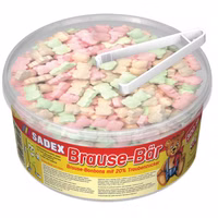 Sadex Brause-Bär Bonbon mit 20% Traubenzucker, 300 Stück Sadex Brause-Bär Bonbon mit 20% Traubenzucker, 300 Stück Bild 1