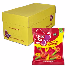 Red Band Fruchtgummi Schnuller Mini 12 Beutel je 500g Red Band Fruchtgummi Schnuller Mini 12 Beutel je 500g Bild 1