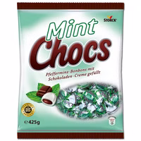 Storck Mint Chocs Pfefferminz Bonbons 425g Beutel Storck Mint Chocs Pfefferminz Bonbons 425g Beutel Bild 1