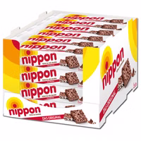 Nippon Puffreis, Schokolade, 24 Packungen je 200g Nippon Puffreis, Schokolade, 24 Packungen je 200g Bild 1