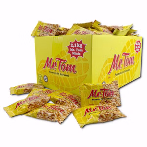 Mr.Tom Peanut Minis, Erdnusriegel, 140 Stück Mr.Tom Peanut Minis, Erdnusriegel, 140 Stück Bild 1