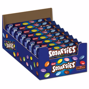 Nestle Smarties Rollen Hexagon, Schokolinsen, 24 Stück Bild 1