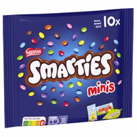 Nestle Smarties MINI, 1 Beutel mit 10 Packungen Nestle Smarties MINI, 1 Beutel mit 10 Packungen Bild 1