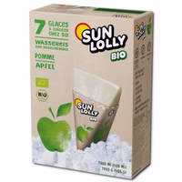 Sun Lolly Bio-Apfel, Wassereis, 7 Packungen Sun Lolly Bio-Apfel, Wassereis, 7 Packungen Bild 1